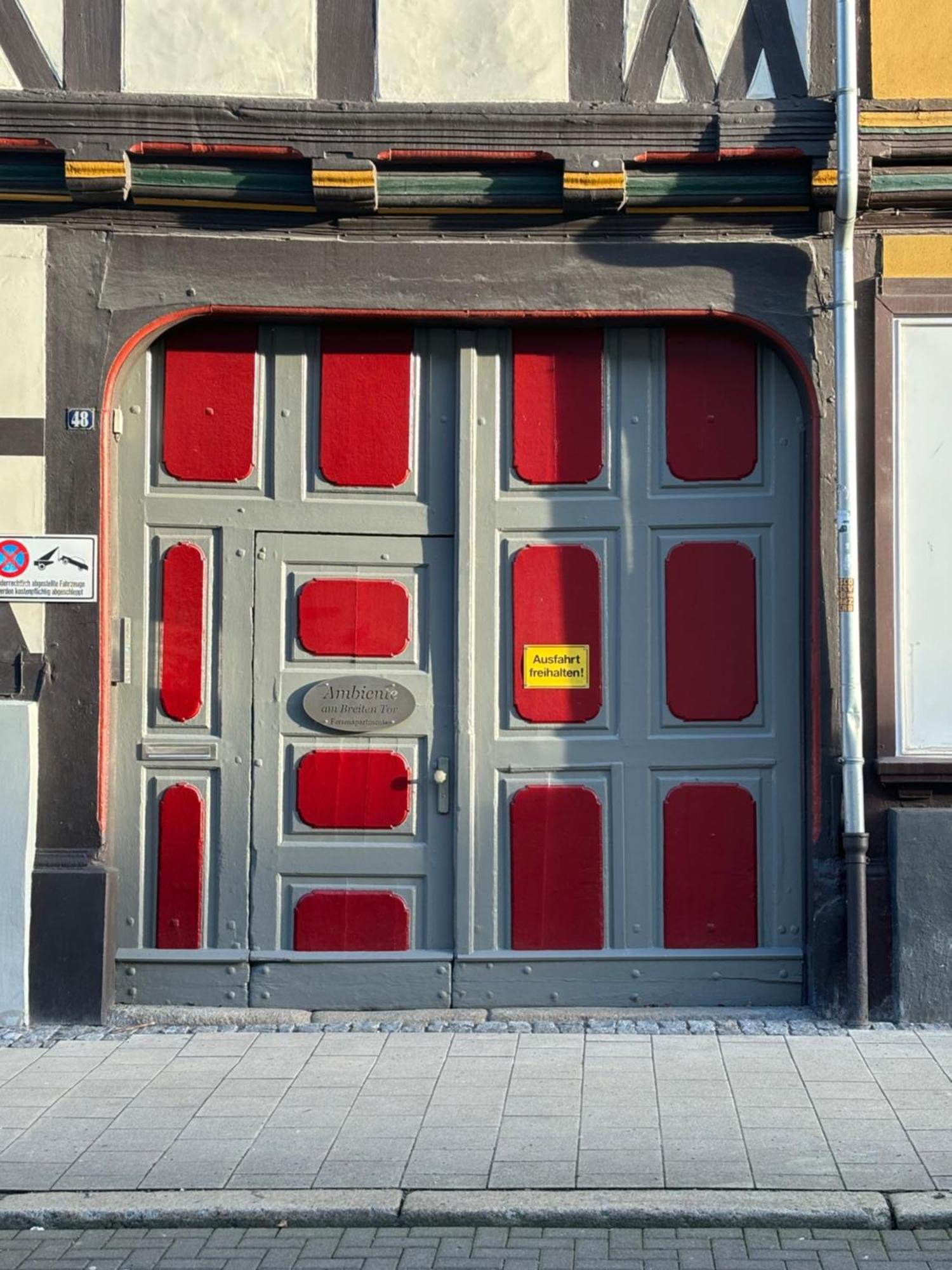 Ambiente Am Breiten Tor Apartment 1 戈斯拉尔 外观 照片